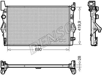 DENSO DRM17113 AUŠINTUVAS VANDENS 