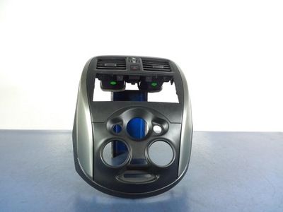 Nissan micra k13 lift рамка радио решётки обдув фото №1