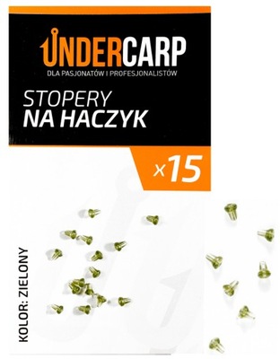 UNDERCARP Stopery na haczyk - zielone