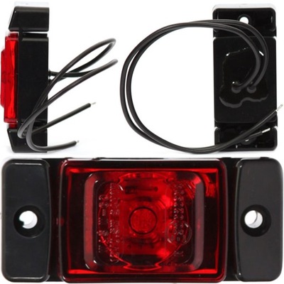 Лампа габаритная задняя tir габаритный фонарь диодная led waś фото №1