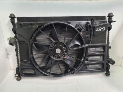 Радиатор вентиляторы ford transit mk8 фото №1