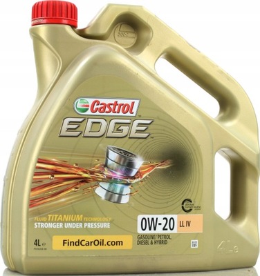 Olej silnikowy Castrol EDGE 0W20 LL IV 4L