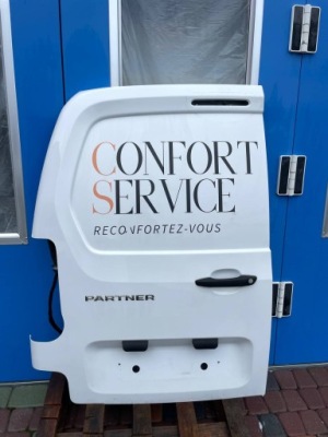 Двері ліва задні лівий задня peugeot partner citroen berlingo iv 4 18- фото №1