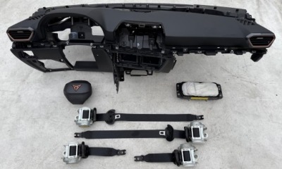 Seat leon iv панель приладів консоль панель приладів подушка безпеки srs подушки безпеки повітряні ремені pas фото №1