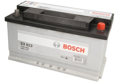 АКУМУЛЯТОР BOSCH S3 012 90AH 720A P+ RAD-OM