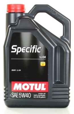 OLEJ MOTUL 5W40 SPECIFIC LL-04 C3 5L BMW MINI