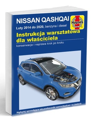 NISSAN QASHQAI 2014-2020 DIESEL GASOLINA MANUAL NAPRAWIAM HAYNES POLACO  