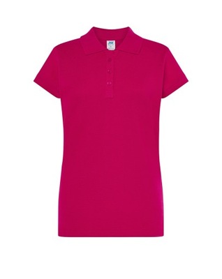 Polo damskie JHK POPL 200 FU r. 2XL Fucsia