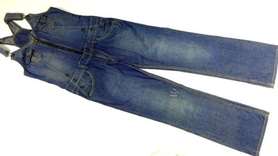 DENIM__JEANSOWY__KOMBINEZON SPODNIUM__BDB 42 XL