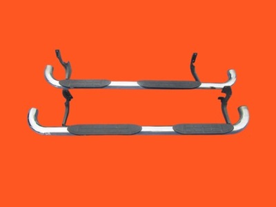 Hummer h3 2007 пороги пороги трубопровод хром kpl фото №1