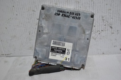 Бортовой компьютер двигателя toyota corolla e12 89666-02310 фото №1