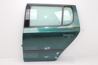 Дверь левый задняя skoda fabia ii 06-10r lf6n фото №1