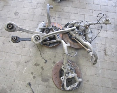 Mercedes w221 поворотний кулак важіль ступиця перед ліва фото №1