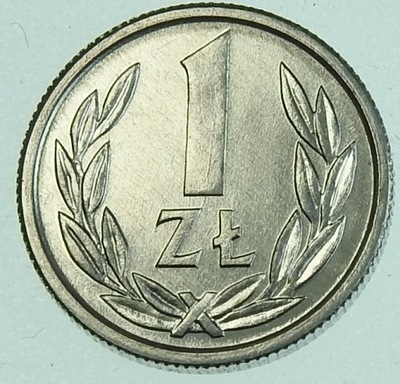 1 zł złoty 1989 mennicza menniczy