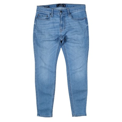 HOLLISTER Super Skinny Jeansy Męskie r. W31L30