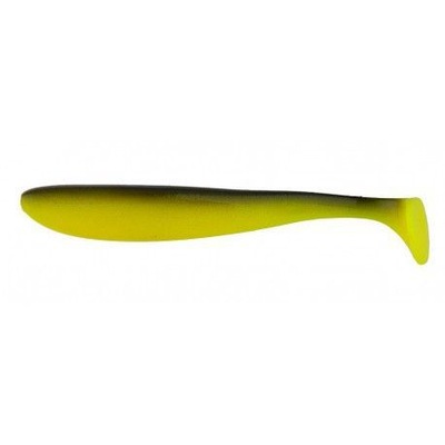 Guma Effzett Greedy Shad 8cm BLACK LEMON