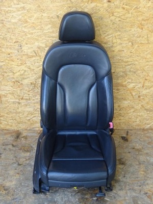 Audi q5 8r сиденье правый перед передний кожа s-line фото №1