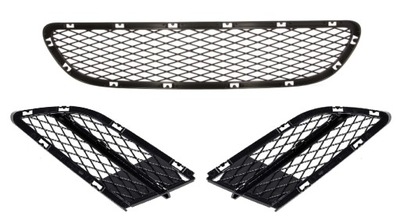 Bmw 3 e90 08-12 решітка w бампер перед комплект 3sz фото №1