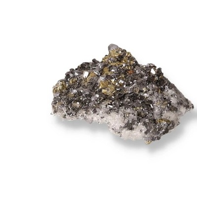 Galena z pirytem