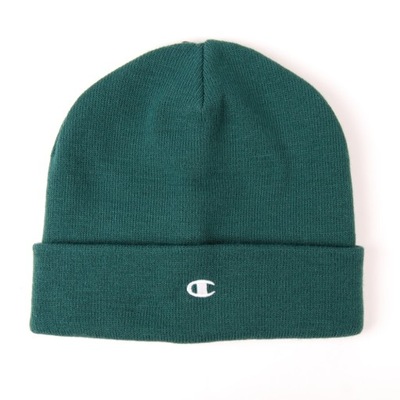 CHAMPION Czapka zimowa LOGO BEANIE CAP Zielona