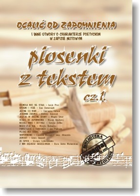 Keyboard nuty PIOSENKI Z TEKSTEM cz. 1.
