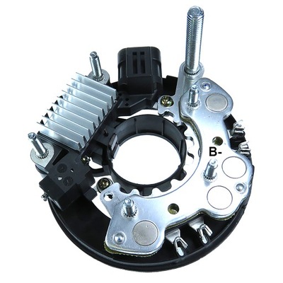 Регулятор + випрямляч генератора 14v hitachi lr180513 isuzu rodeo pickup фото №1