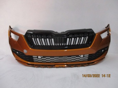 Бампер перед передний skoda kamiq pod pdc радар фото №1