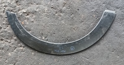 Mini cooper r56 13r молдинг крила лівий задня фото №1