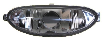 PEUGEOT 206 LAMP FOG LAMP REAR HALOGEN LAMP CLEAR SILVER CHROME NEW CONDITION  