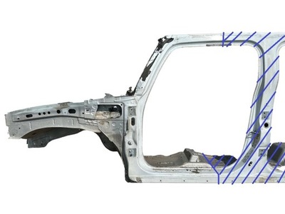 Hummer h3 06-10r чверть передня lh лонжерон фото №1