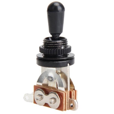 Tip 3 Way Toggle Switch Pickup Selector do akcesoriów Czarny