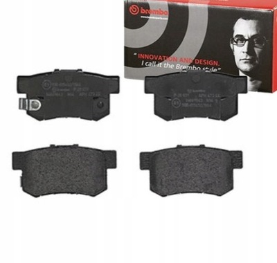 Тормозные колодки тормозные задняя brembo do honda cr-v ii 2.0 фото №1