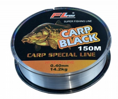 ŻYŁKA FL BLACK CARP SPECIAL 0,40MM 150M'