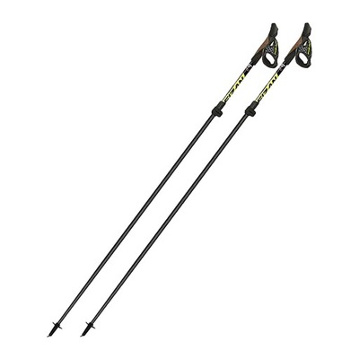 Kije nordic walking Fizan Tecno Race yellow/grey 105-130 cm