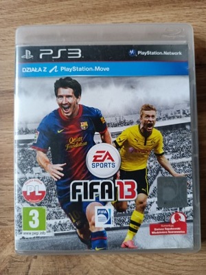 FIFA 13 POLSKA WERSJA PS3 NAJTANIEJ PS3