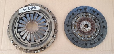 Диск + притиск зчеплення fiat 500 abarth 1.4 t фото №1