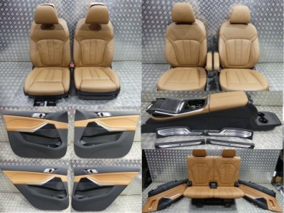 Bmw x7 g07 комфорт оббивка сидіння підігрів заднє сидіння 3 ряди 6 місцева фото №1