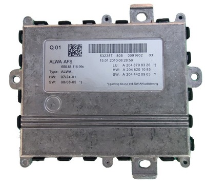 Перетворювач led ксенон модуль mercedes glk x204 фото №1