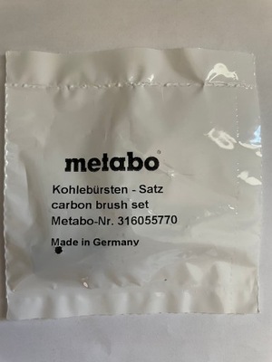 METABO ORGINAŁ SZCZOTKI WEV15 WEA17-125 316055770 METABO 324