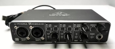 INTERFEJS AUDIO U-PHORIA UMC204HD