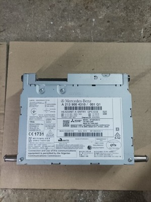 Радио навигация gps головное устройство mercedes e-klasa w213 фото №1