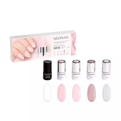 NeoNail Must Have Base sada hybridných základní 5x3ml (P1)