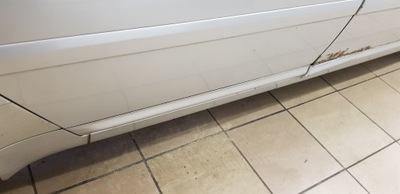 Молдинг поріг накладка поріг audi a6 c5 ly7w фото №1