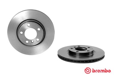 BREMBO ГАЛЬМІВНІ ДИСКИ ГАЛЬМІВНІ 2 ШТУКИ. ПЕРЕД МІНІ COUNTRYMAN R60 PACEMAN R61