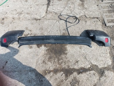 Бампер задня pdc kompletny renault master iii opel movano 10-19 фото №1