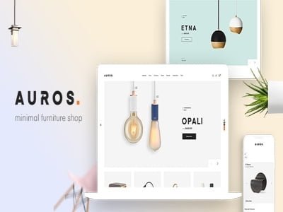 Szablon Auros - WooCommerce Theme