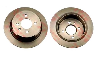 Trw диск тормозная bmw задняя e30 82- фото №1