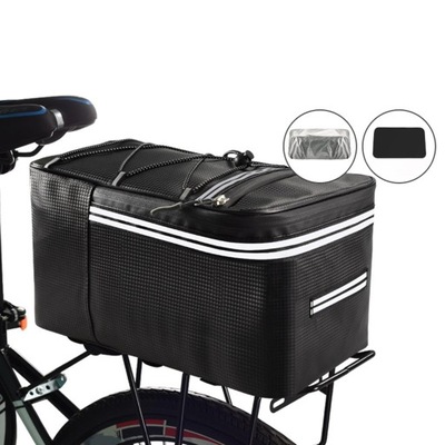 Torba podsiodłowa na bagażnik tylny, wodoodporna torba na bagaż rowerowy, torba dojazdowa 15 l