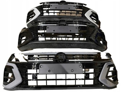 Vw arteon lift бампер перед r решітка радіатора led lc9x фото №1