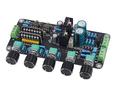 Przedwzmacniacz audio stereo z uPC4570C